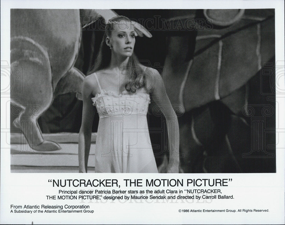 1986 Press Photo Patricia Barker in &quot;Nutcracker, The Motion Picture&quot; - Historic Images