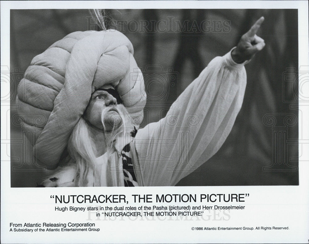 1986 Press Photo Nutcracker, The Motion Picture, Hugh Bigney - Historic Images