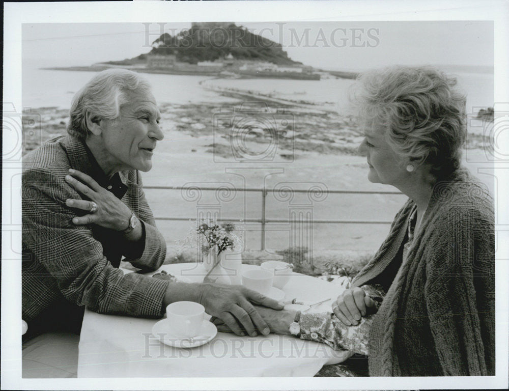 1993 Press Photo Angela Lansbury/English Actress/Singer/Sam Wanamaker/Actor - Historic Images