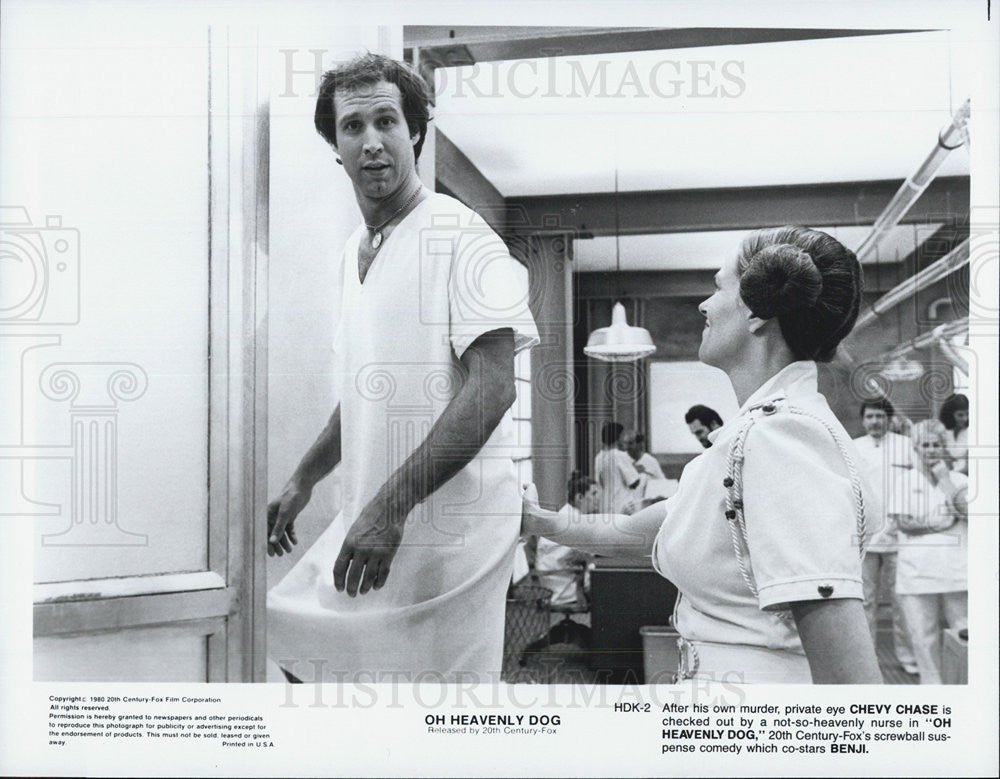 1980 Press Photo Chevy Chase/Actor/Comedian/Writer - Historic Images