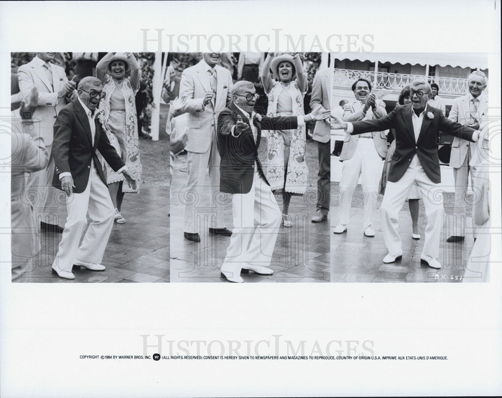 1984 Press Photo George Burns - Historic Images