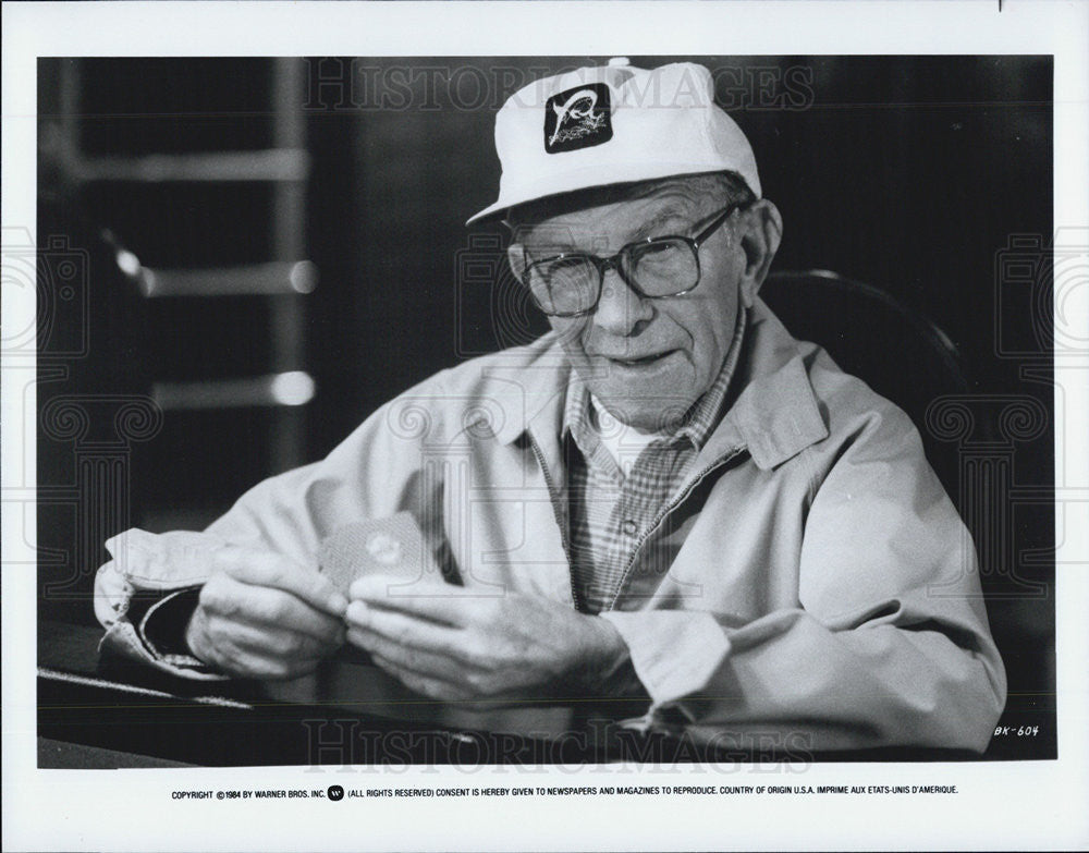 1984 Press Photo George Burns - Historic Images