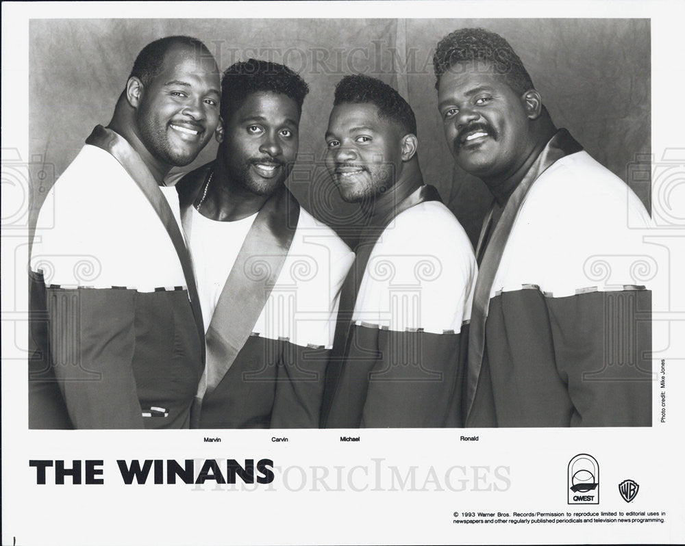 1993 Press Photo The Winans - Historic Images