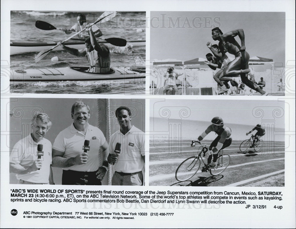 1991 Press Photo &quot;ABC&#39;s Wide World of Sports&quot; - Historic Images