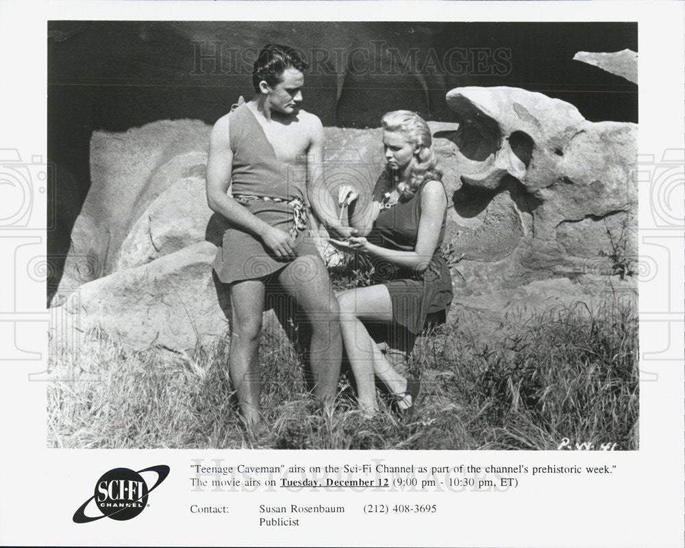 1958 Press Photo &quot;Teenage Caveman&quot; - Historic Images