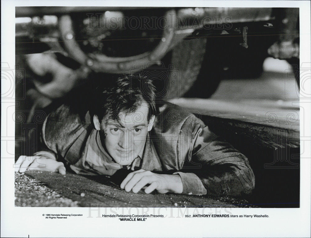 1989 Press Photo Anthony Edwards in &quot;Miracle Mile&quot; - Historic Images