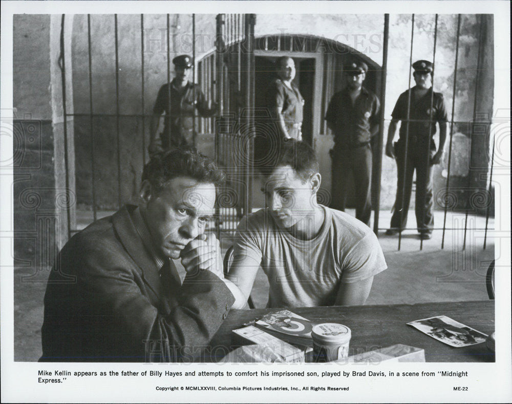 1978 Press Photo Brad Davis in &quot;Midnight Express&quot; - Historic Images