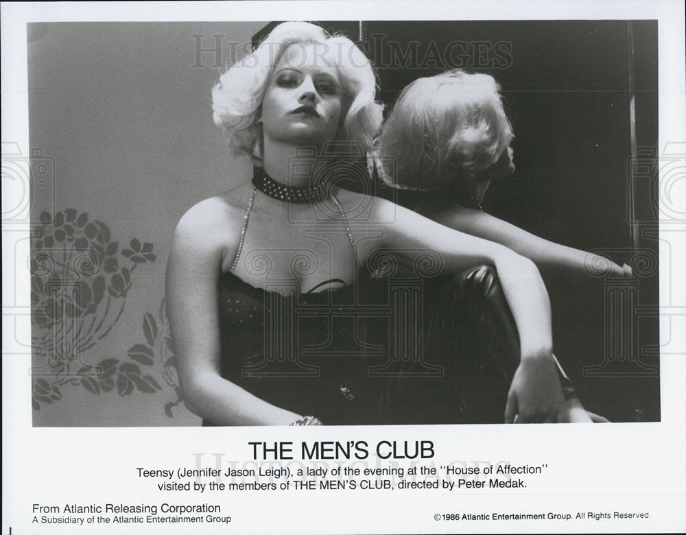 1986 Press Photo &quot;The Men&#39;s Club&quot; Jennifer Jason Leigh - Historic Images