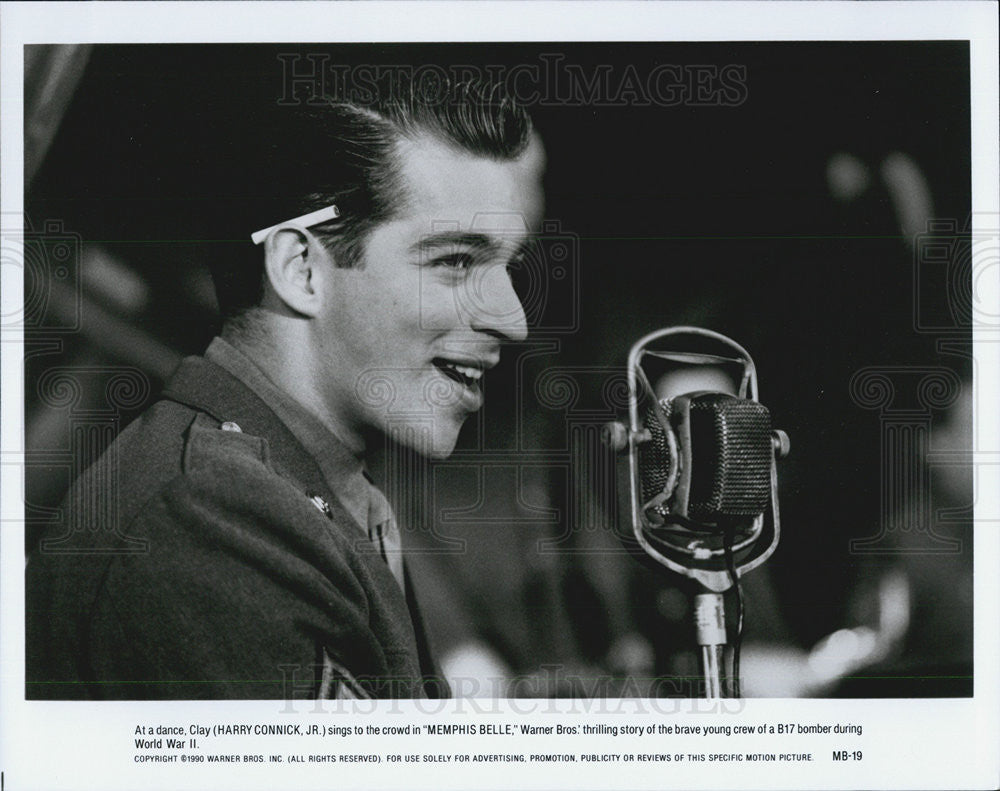 1990 Press Photo &quot;Memphis Belle&quot; Harry Connick Jr - Historic Images