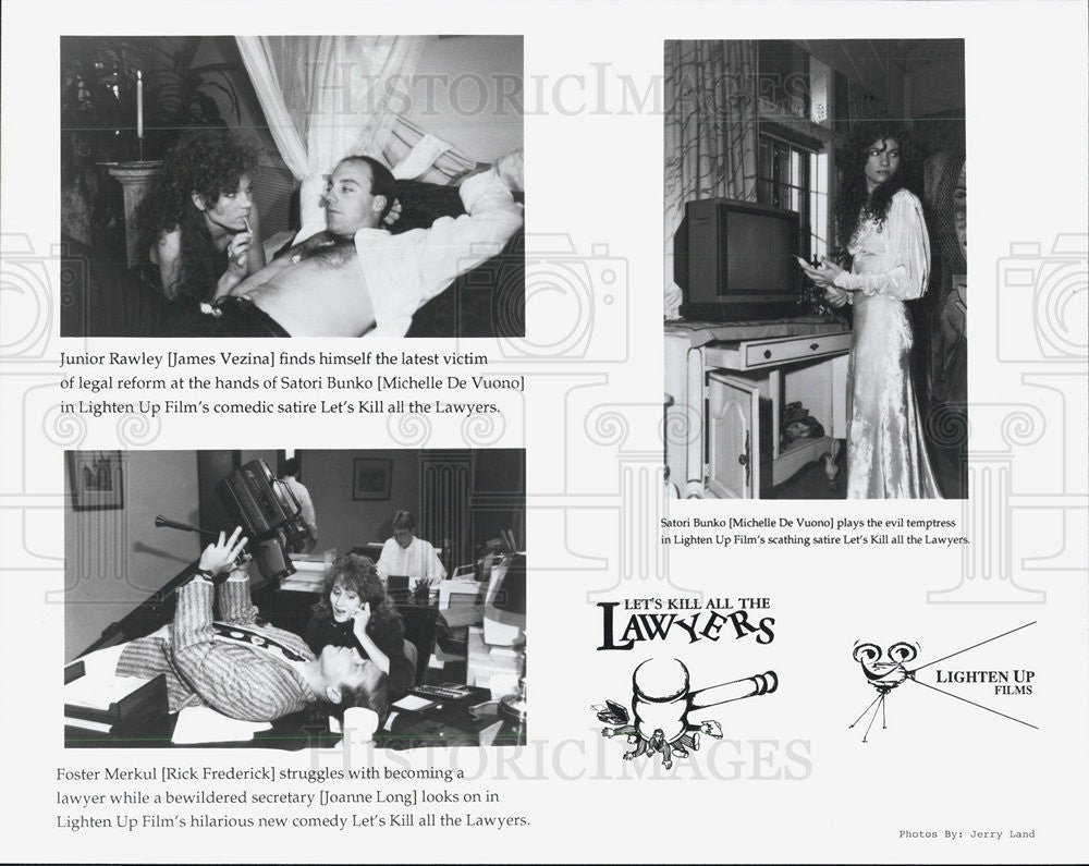 Press Photo James Vezina, Michelle De Vuono, Rick Frederick, Joanne Long - Historic Images