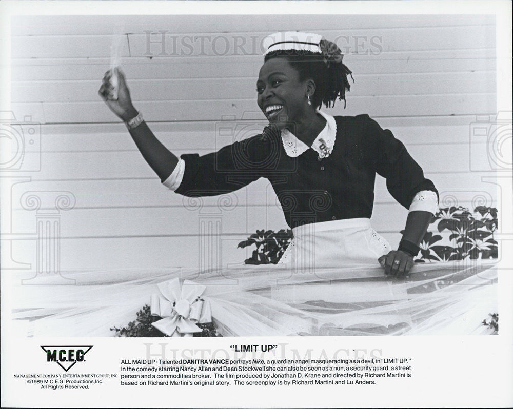 1989 Press Photo Danitra Vance stars in "Limit Up" - Historic Images