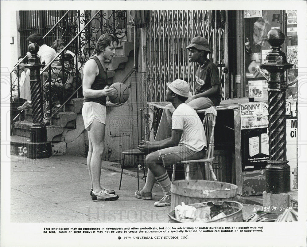 1979 Press Photo Michael Douglas as Michael Andropolis in &quot;Running&quot; - Historic Images