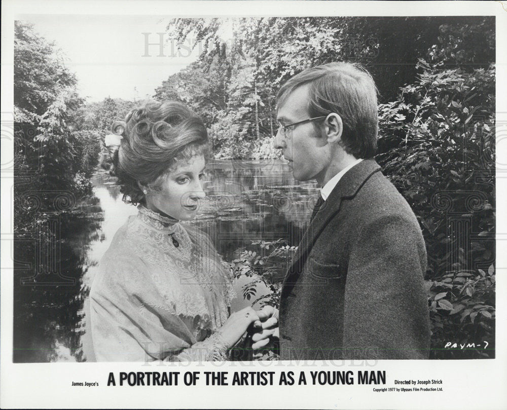 1977 Press Photo Scene From A Portrait of the Artist as a Young Man - Historic Images