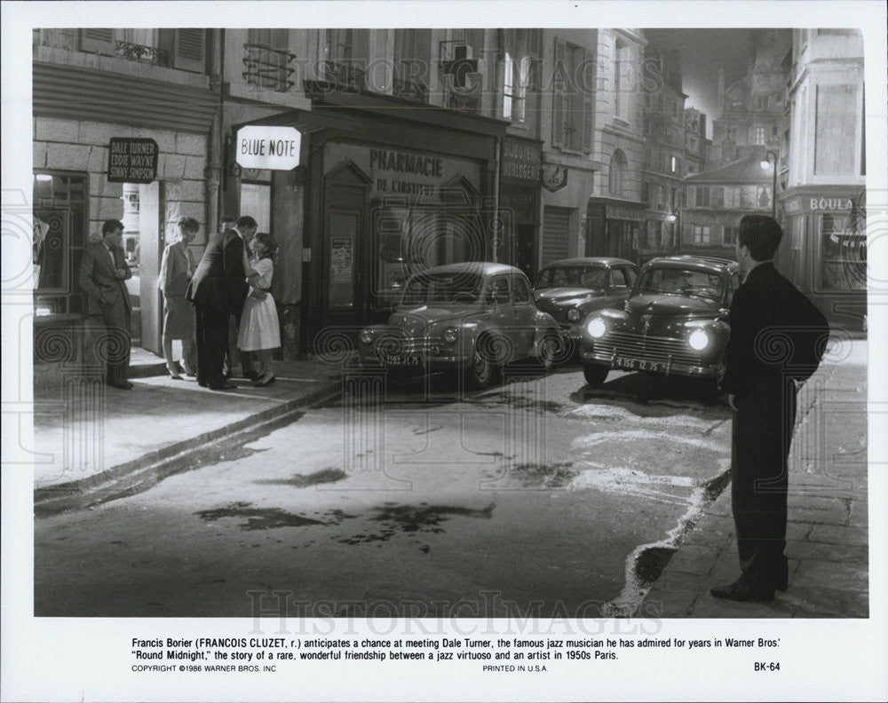 1986 Press Photo Francois Cluzet stars in &quot;Round Midnight&quot; - Historic Images