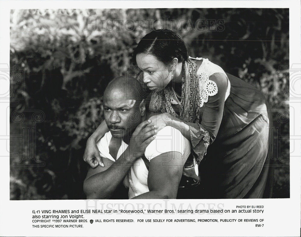 1997 Press Photo Ving Rhames in &quot;Rosewood&quot; - Historic Images