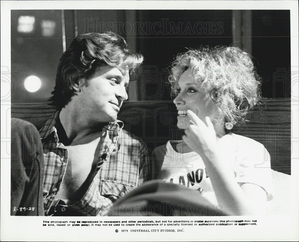 1979 Press Photo Michael Douglas as Michael Andropolis in &quot;Running&quot; - Historic Images