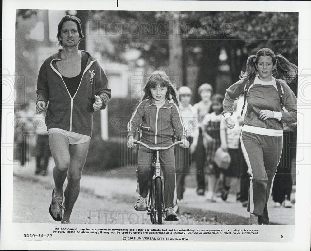 1979 Press Photo Michael Douglas in &quot;Running&quot; - Historic Images