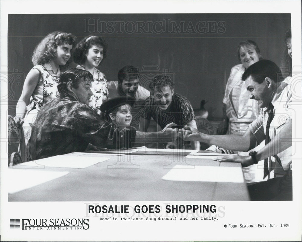 1989 Press Photo Scene from "Rosalie Goes Shopping" - Historic Images