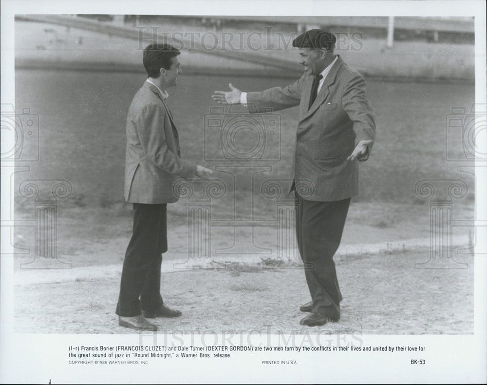 1986 Press Photo Francois Cluzet in &quot;Round Midnight&quot; - Historic Images