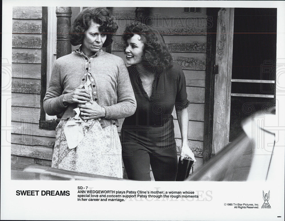 1985 Press Photo Ann Wedgeworth in &quot;Sweet Dreams&quot; - Historic Images