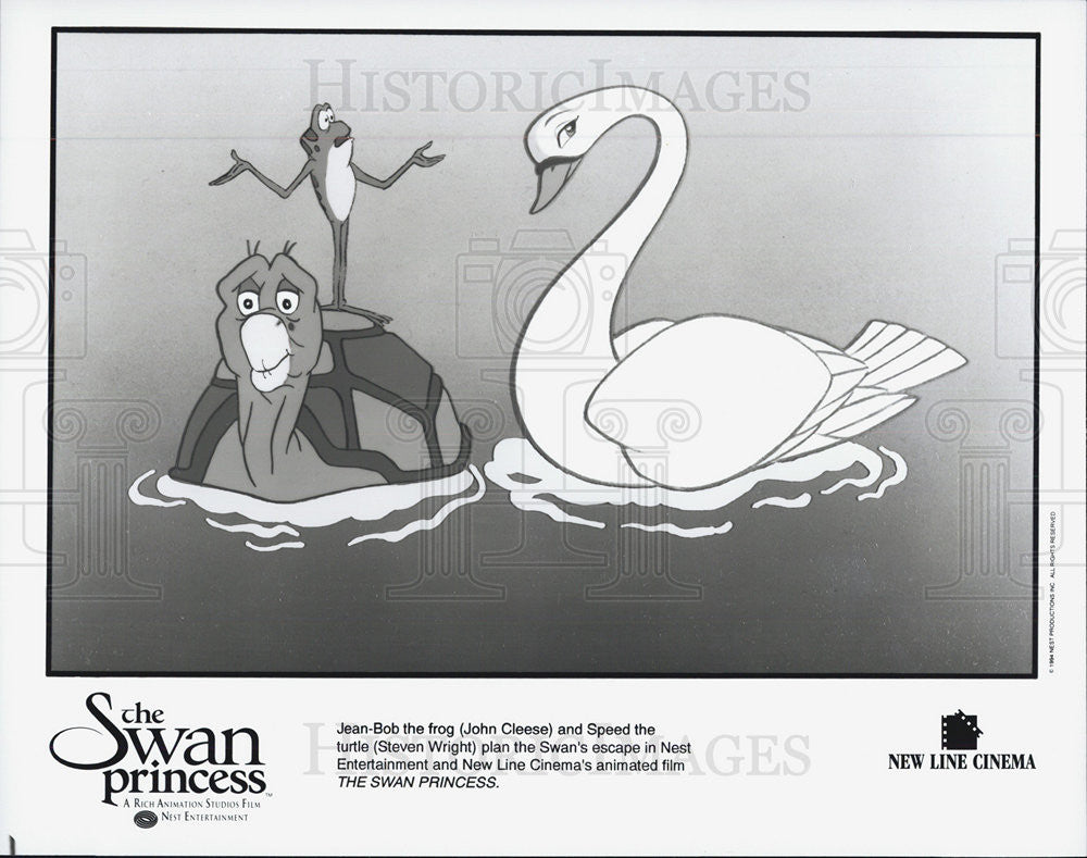 1994 Press Photo &quot;The Swan Princess&quot; - Historic Images