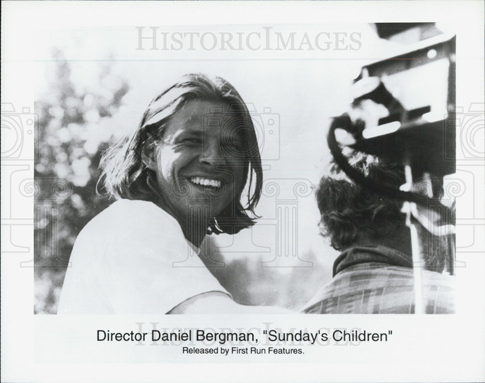 Press Photo Director Daniel Bergman Sunday&#39;s Children First Run Features Film - Historic Images