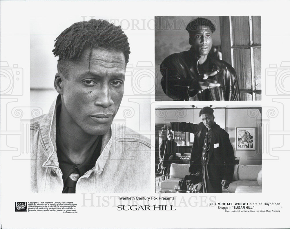 1994 Press Photo Michael Wright in &quot;Sugar Hill&quot; - Historic Images