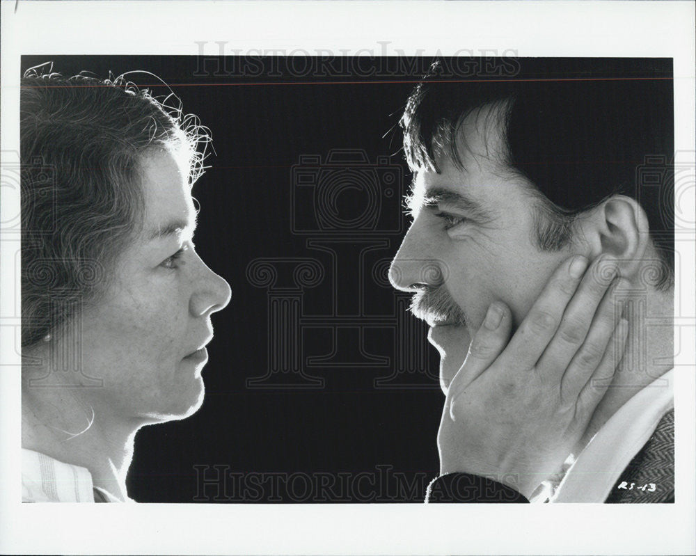 Press Photo Actress Glenda Jackson With Actor Alan Bates - Historic Images