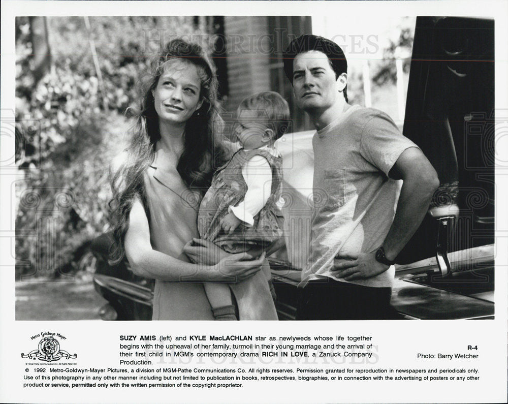 1992 Press Photo Suzy Amis in &quot;Rich in Love&quot; - Historic Images