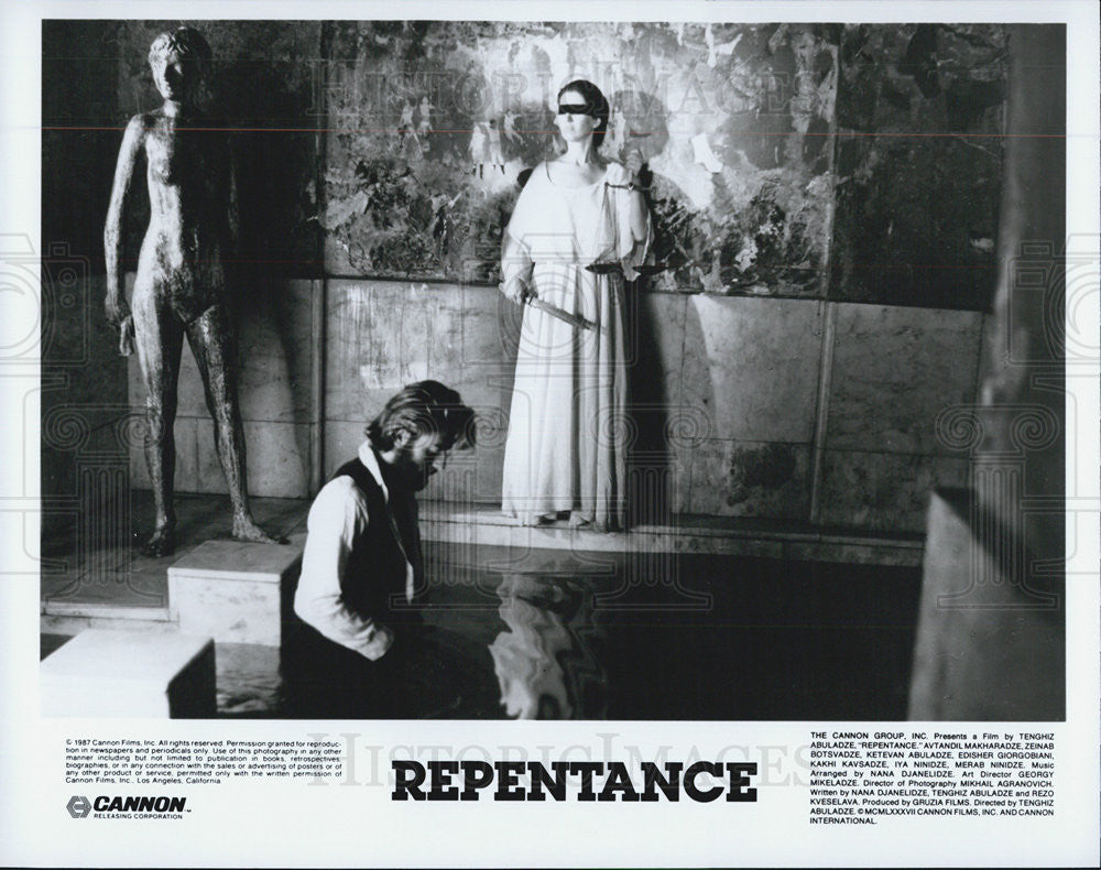 1987 Press Photo &quot;Repentance&quot; - Historic Images