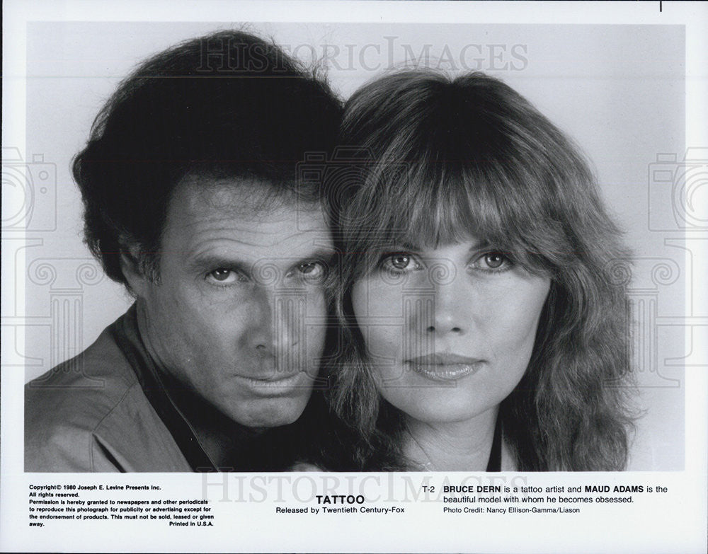 1980 Press Photo "Tattoo" - Historic Images