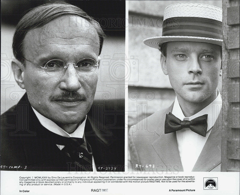 1981 Press Photo Actors in &quot;Ragtime&quot; - Historic Images