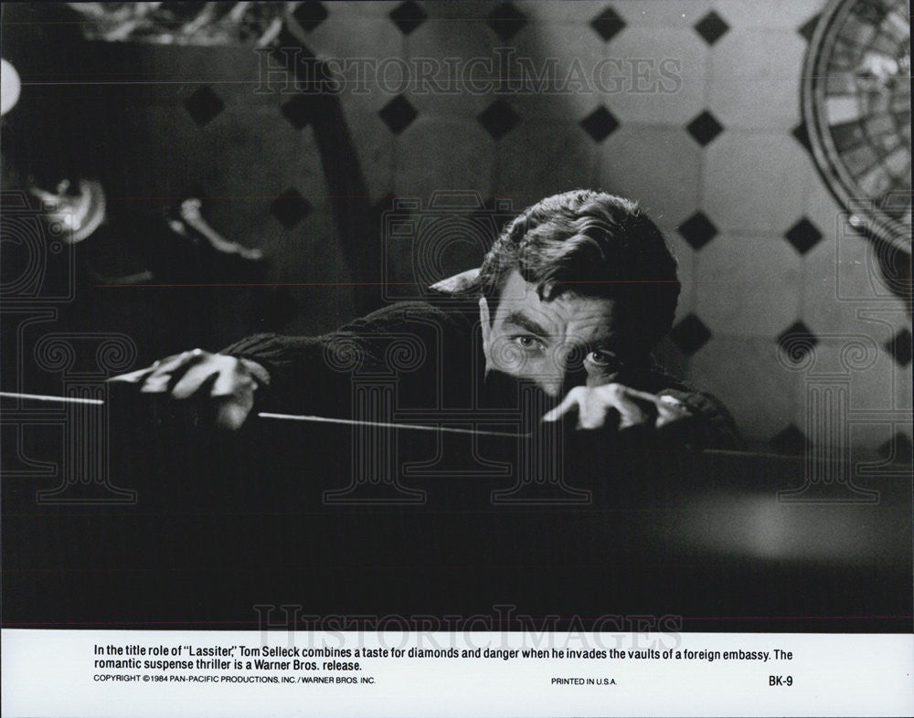 Tom Selleck stars in Lassiter 1984 vintage promo photo print - Historic ...