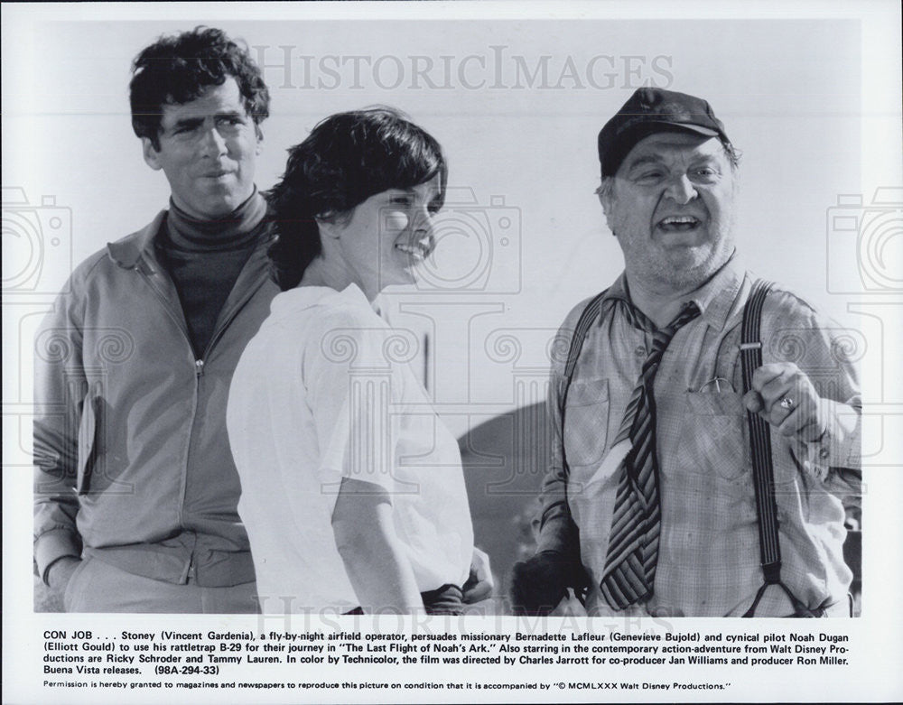 1980 Press Photo "The Last Flight of Noah's Ark" Genevieve Bujold - Historic Images