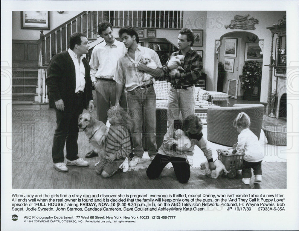 Full House Series And They Call It Puppy Love Episode Scene 1989