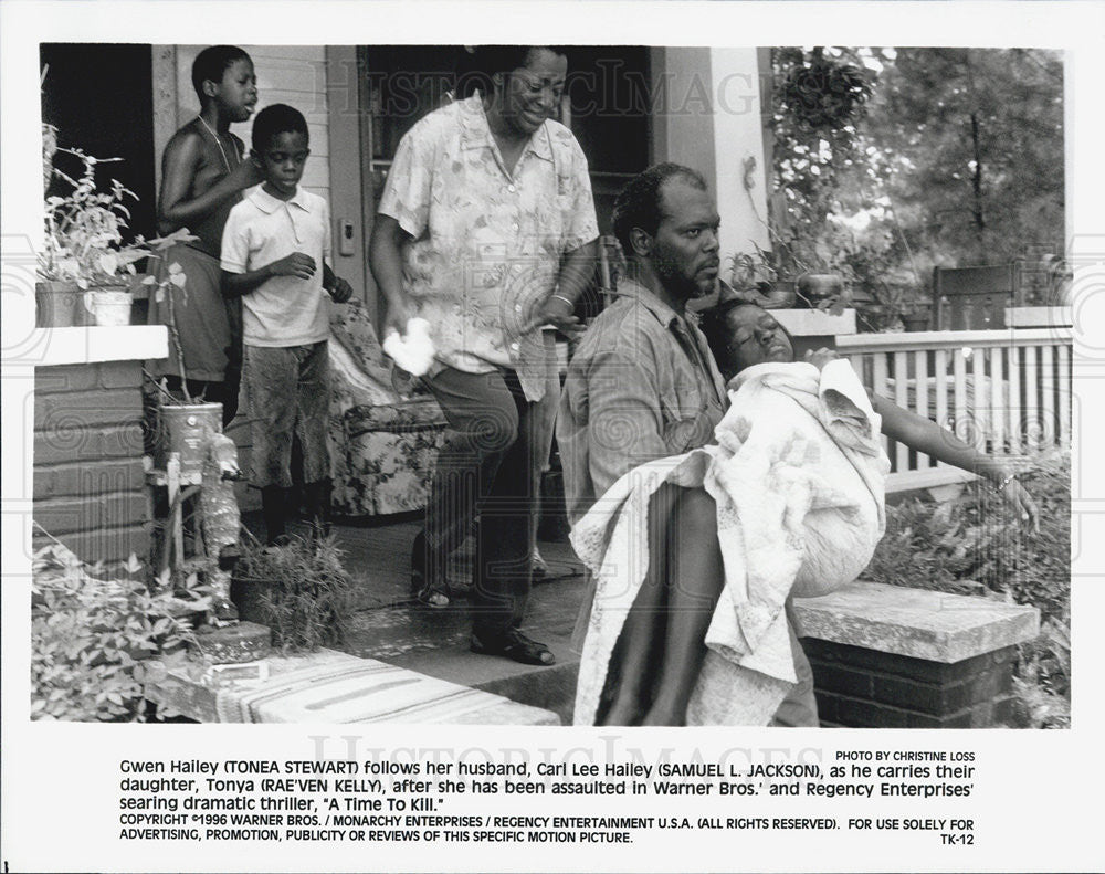 1996 Press Photo "A Time to Kill" "Samuel L. Jackson" - Historic Images