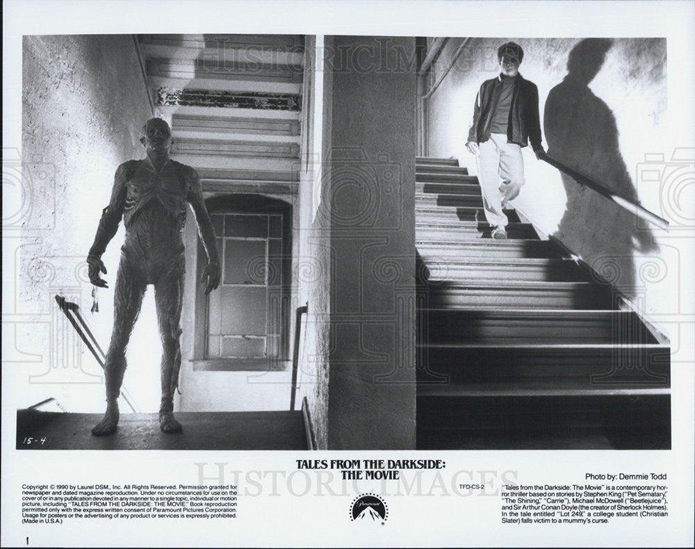 1990 Press Photo Actor Kevin Bacon star in &quot;Tales from the Darkside&quot; The movie. - Historic Images