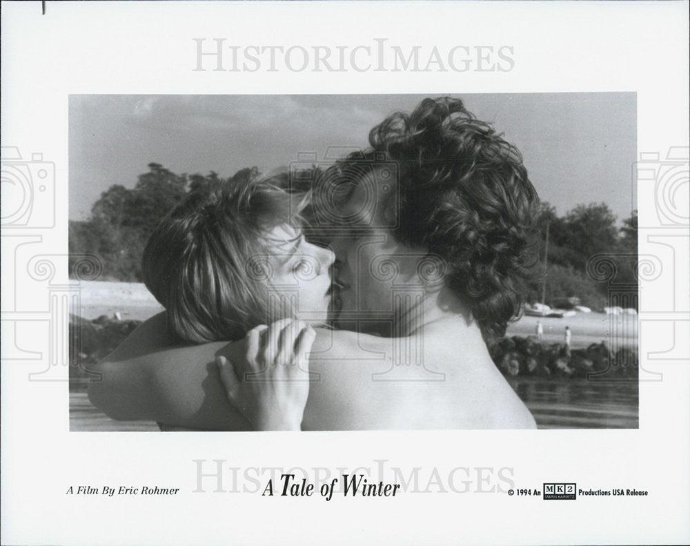 1994 Press Photo Charlotte Very &amp; Frederick van Dren Driessher&quot;A Tale of Winter&quot; - Historic Images