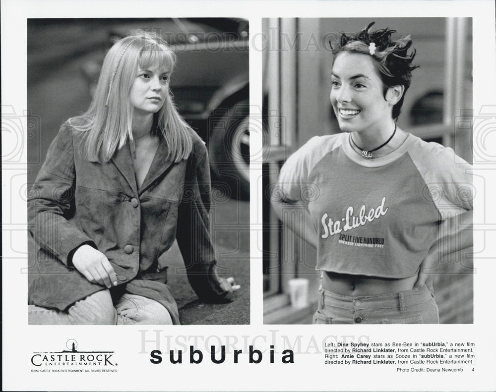 1997 Press Photo Dina Spybey stars in &quot;Suburbia&quot; Directed by Richard Linklater - Historic Images