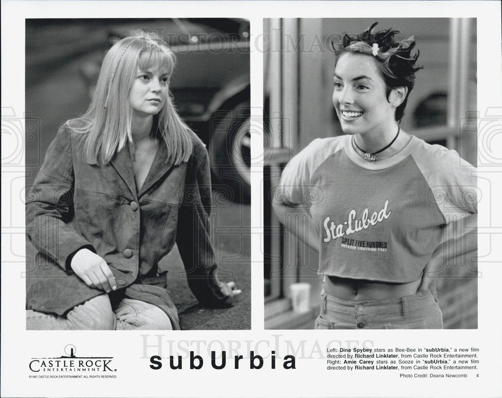 1997 Press Photo Dina Spybey stars in &quot;Suburbia&quot; Directed by Richard Linklater - Historic Images