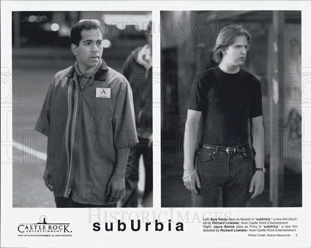 1997 Press Photo Ajay Naidu stars in &quot;Suburbia&quot; Directed by Richard Linklater - Historic Images