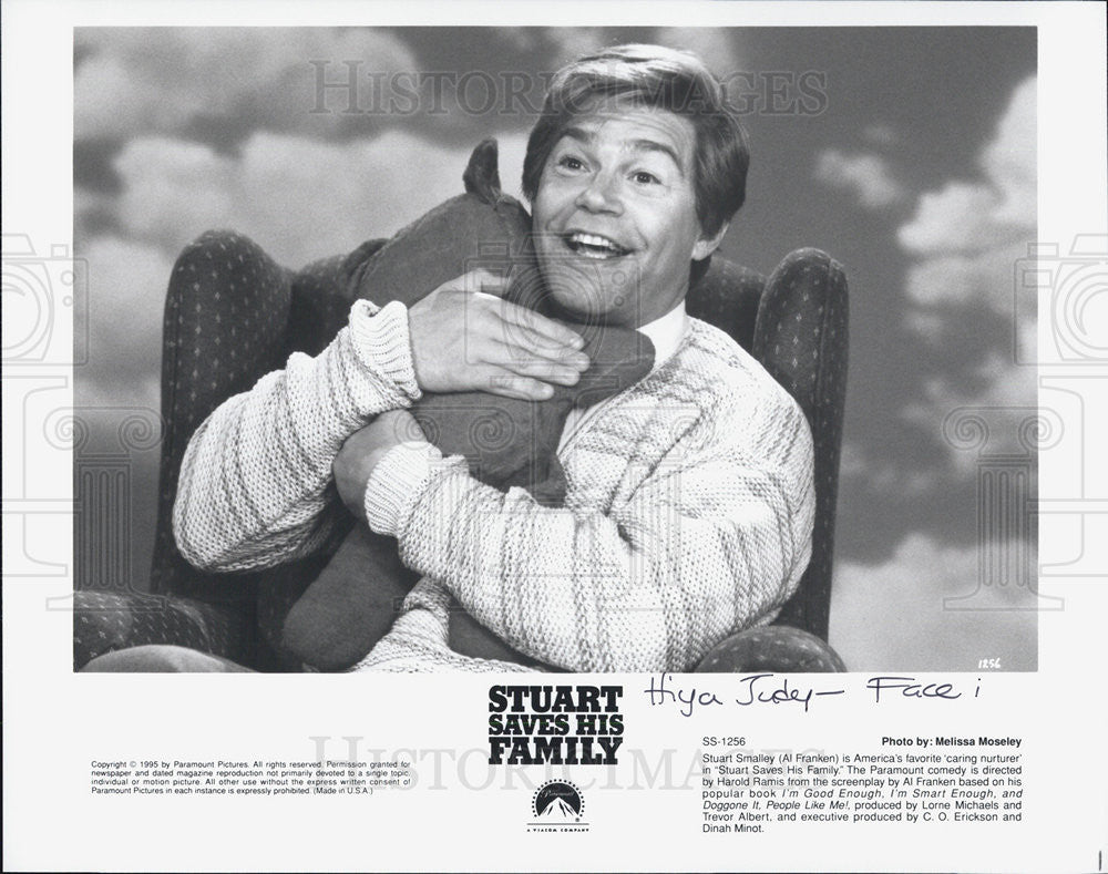 1995 Press Photo Stuart Saves His Family Al Franken Actor Movie - Historic Images