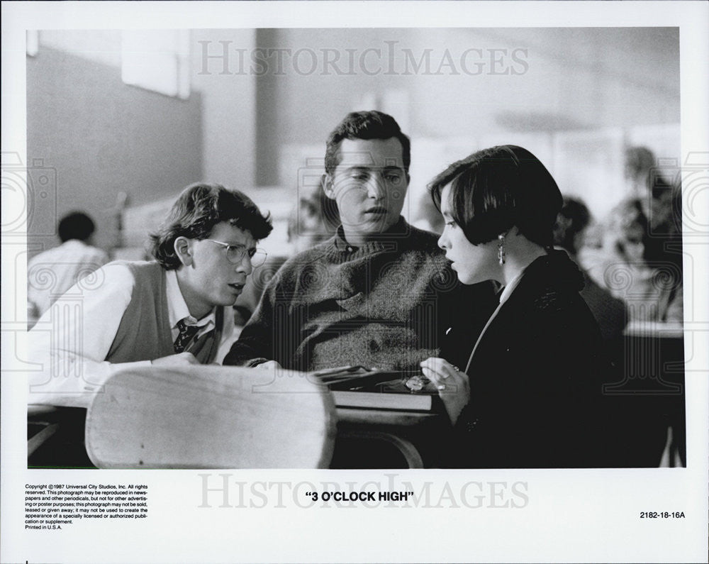 1987 Press Photo Movie 3 OClock High - Historic Images