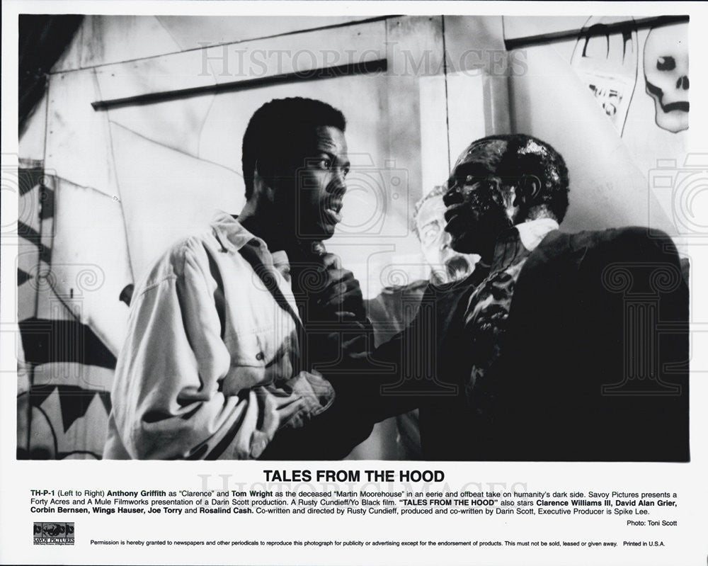 1995 Press Photo &quot;Tales From the Hood&quot; Anthony Griffith,Tom Wright - Historic Images