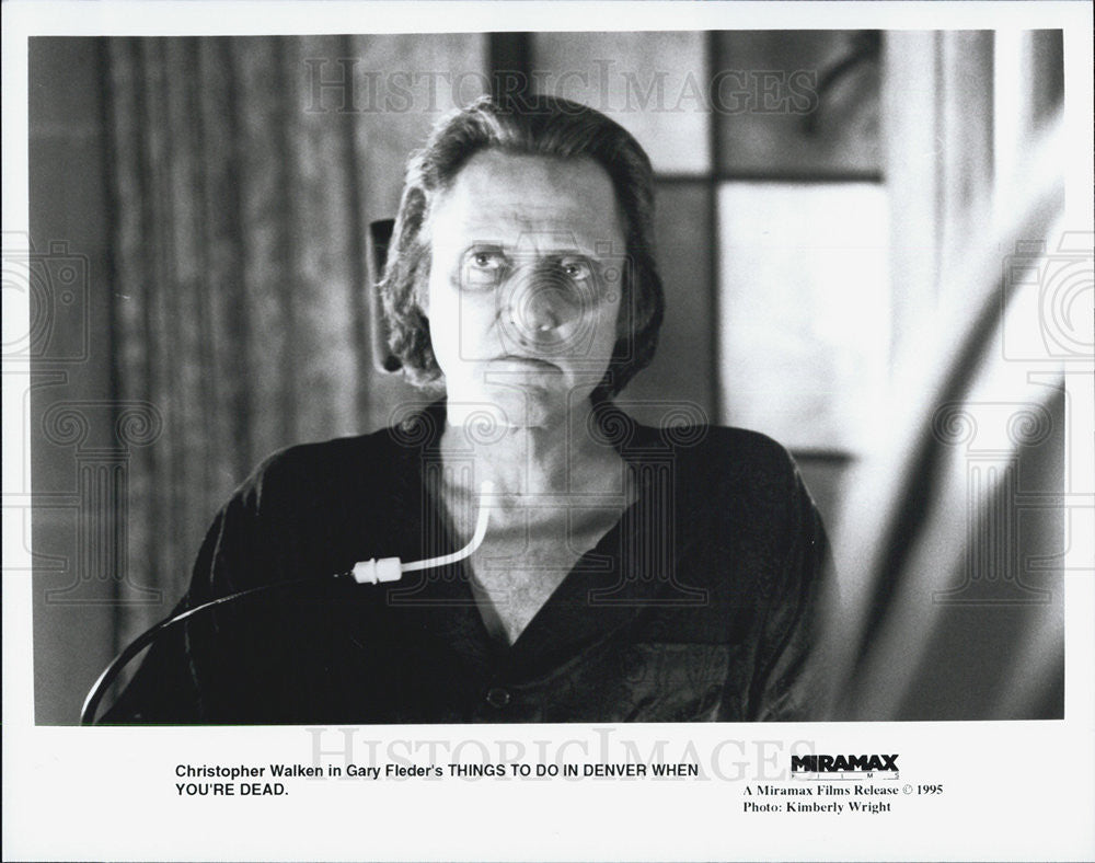 1995 Press Photo Christopher Walken Things To do in Denver When You&#39;re Dead - Historic Images