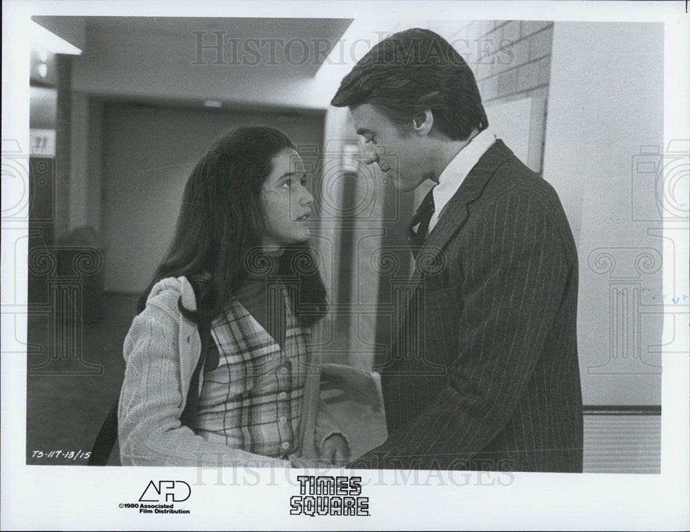 1980 Press Photo Trini Alvarado, Peter Coffield in &quot;Times Square&quot; - Historic Images