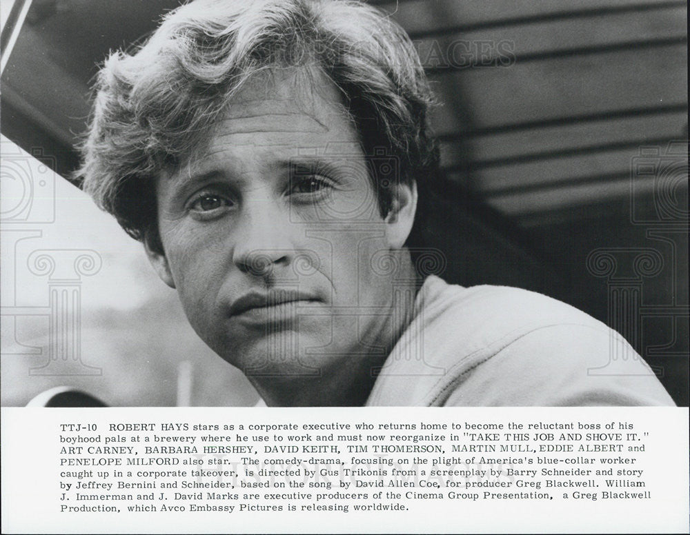 Actor Rbt Hayes Robert Hays