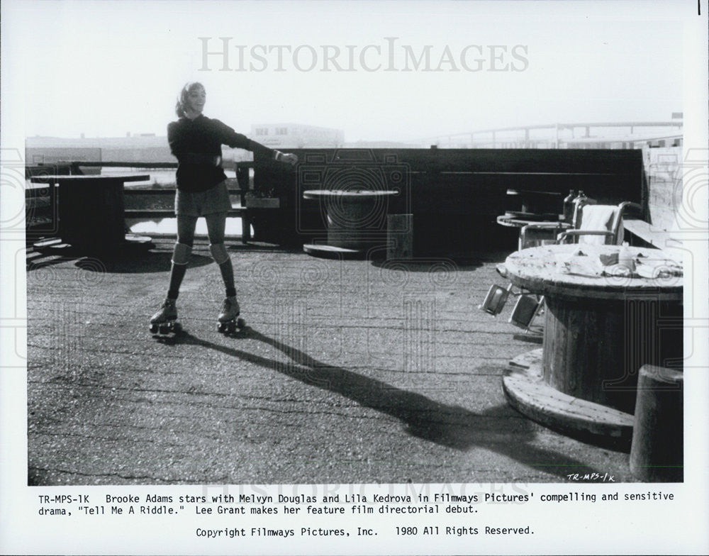 1980 Press Photo Actress Brooke Adams Starring In &quot;Tell Me A Riddle&quot; - Historic Images