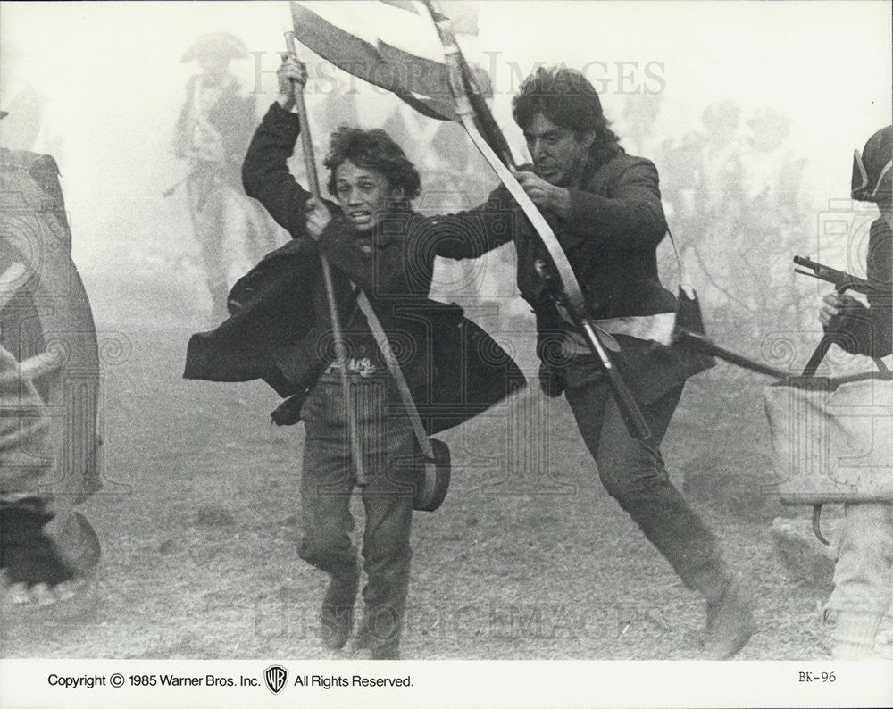 1985 Press Photo Actor Al Pacino as Trapper Tom Dobb in the Film &quot;Revolution&quot; - Historic Images