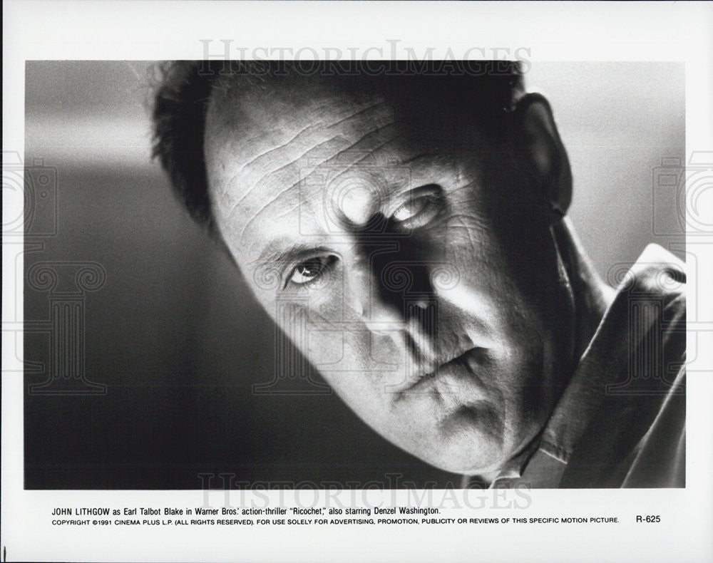 1991 Press Photo Ricochet John Lithgow Warner Brothers - Historic Images